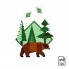 Illustration vectorielle Ours brun Illustration vectorielle Ours brun